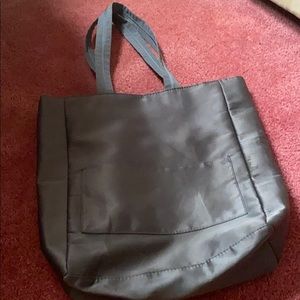 Gray tote